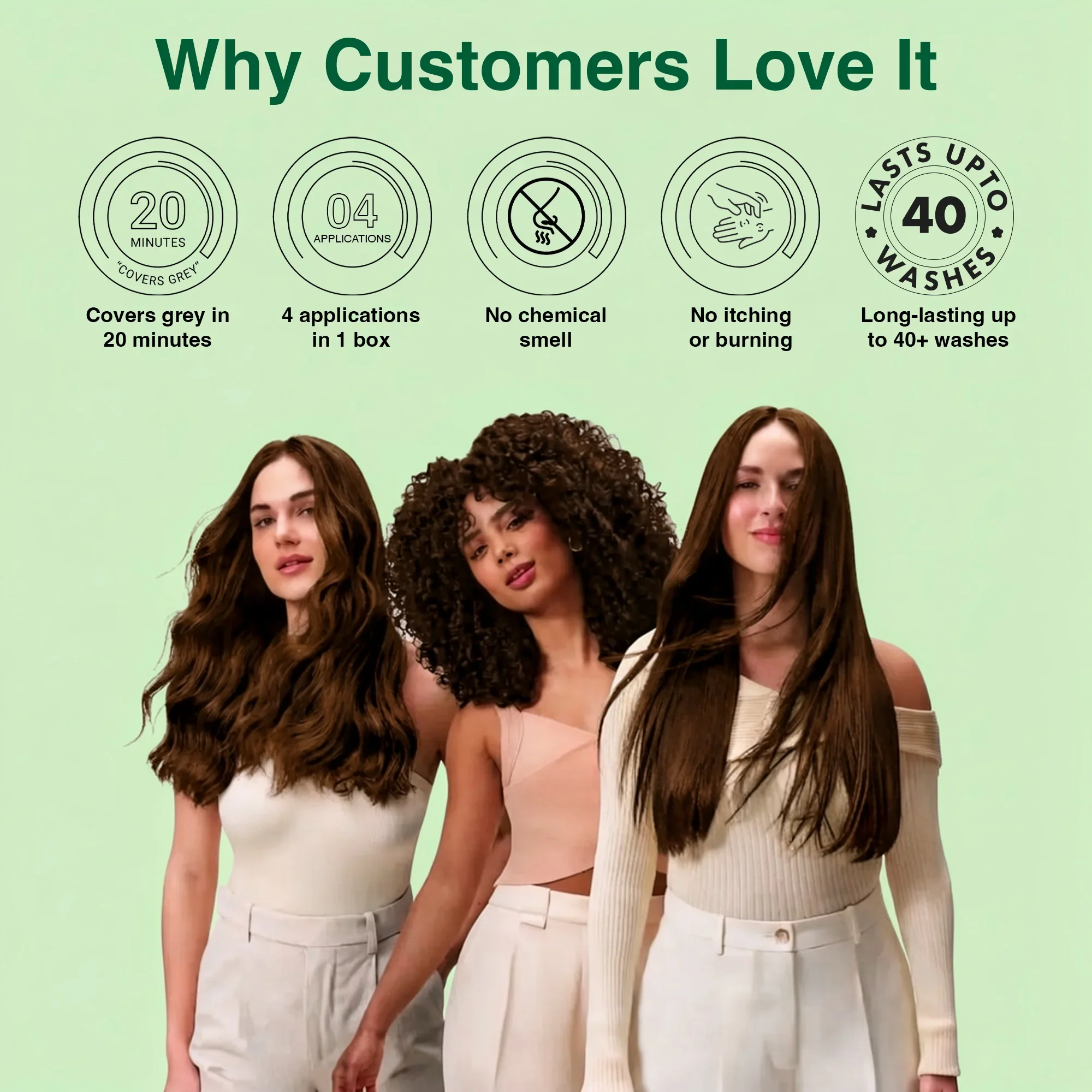 Dark Brown Organic Henna Gel Hair Color - Image 6